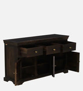 Sheesham Wood Sideboard In Scratch Resistant Warm Chestnut Finish